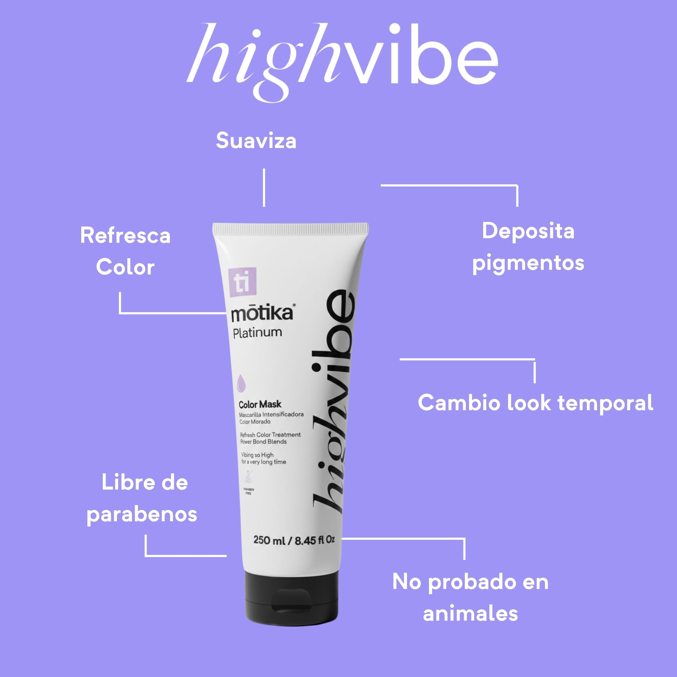 HIGHVIBE HAIR MASK PLATINUM - Image 2
